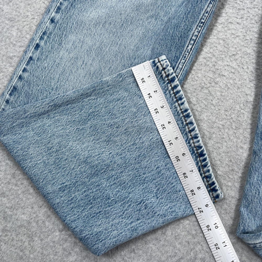 Levi's Jeans Mens 32x34 (33x32) Blue Light Wash 565 Loose Straight Leg Fit Denim - Picture 6 of 15